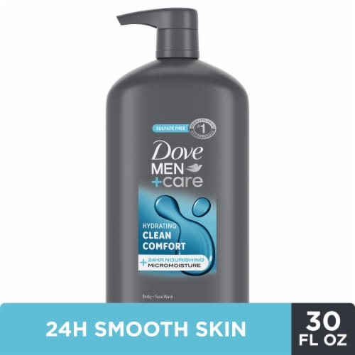 Dove Men+Care Body and Face Wash Hydrating Clean Comfort - Dove Men+Care Body and Face Wash Hydrating Clean Comfort