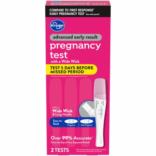 Kroger Advanced Early Result Pregnancy Test - Kroger Advanced Early Result Pregnancy Test