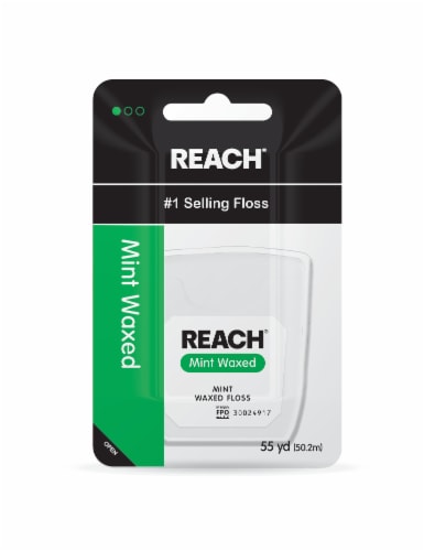 REACH® Waxed Unflavored Dental Floss - REACH® Waxed Unflavored Dental Floss