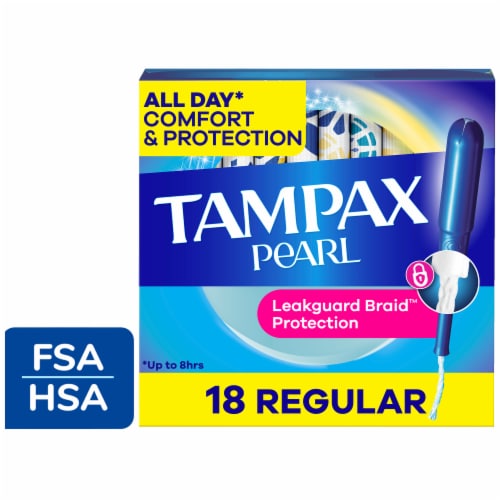 Tampax Pearl Tampons Regular Absorbency - Tampax Pearl Tampons Regular Absorbency