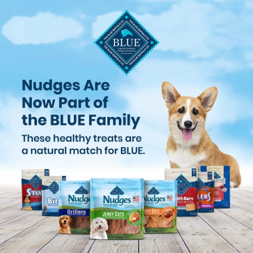 Blue Buffalo Nudges Jerky Cuts Natural Dog Treats Chicken - Blue Buffalo Nudges Jerky Cuts Natural Dog Treats Chicken