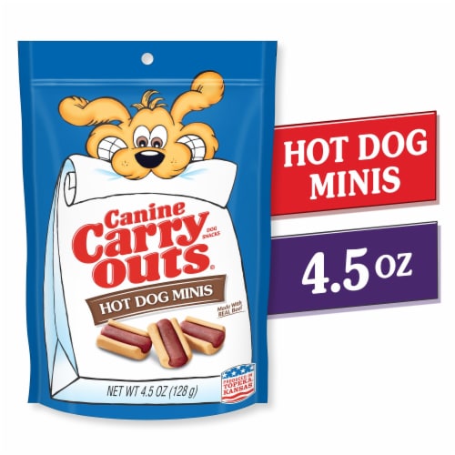 Canine Carry Outs Hot Dog Minis Dog Treats - Canine Carry Outs Hot Dog Minis Dog Treats