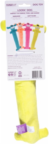 Multipet Small Loofa Plush Dog Toy - Multipet Small Loofa Plush Dog Toy