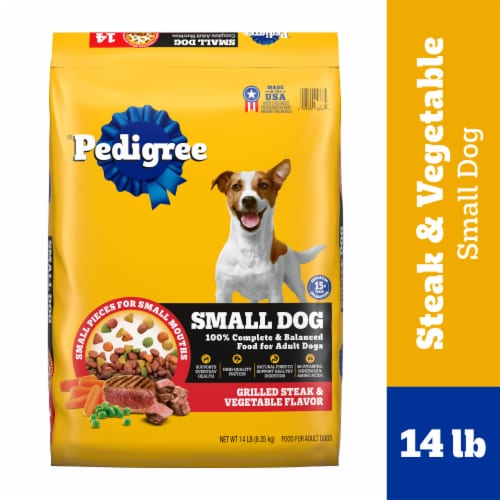 Pedigree Small Dog Adult Dry Dog Food Grilled Steak and Vegetable Flavor - Pedigree Small Dog Adult Dry Dog Food Grilled Steak and Vegetable Flavor
