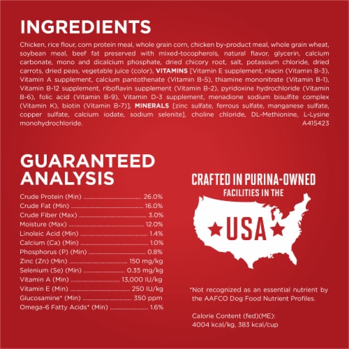Purina ONE High Protein Adult Dry Dog Food Chicken & Rice - Purina ONE High Protein Adult Dry Dog Food Chicken & Rice